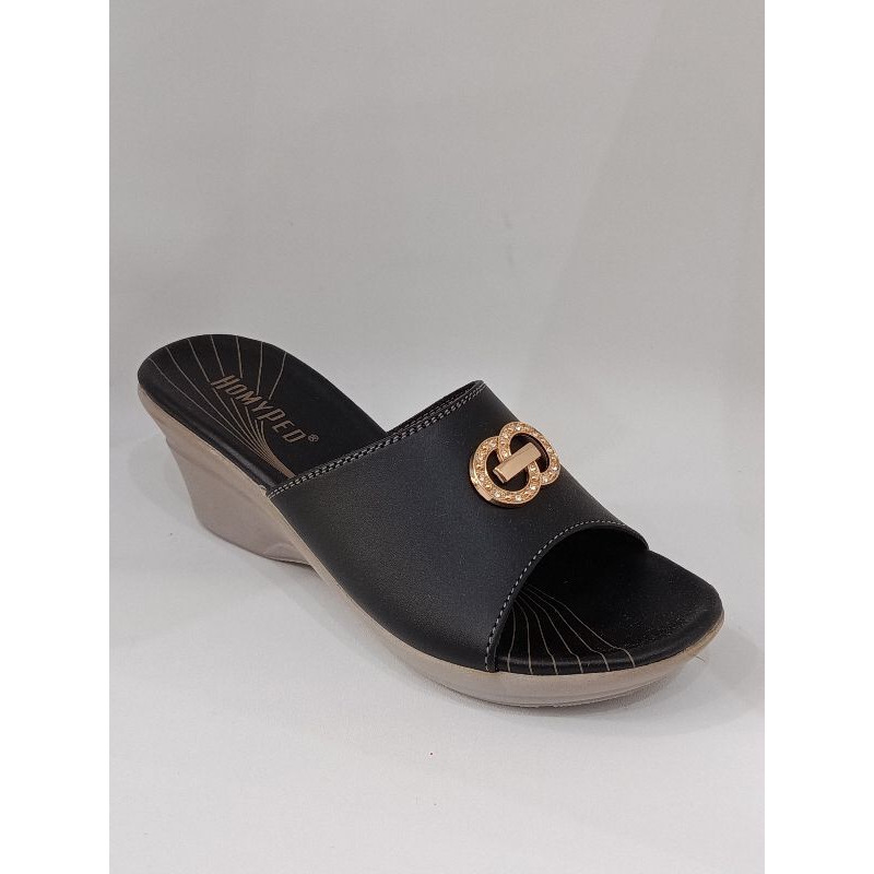 Homyped Kiana N61 Sandal Wedges Wanita Sandal Homyped ori