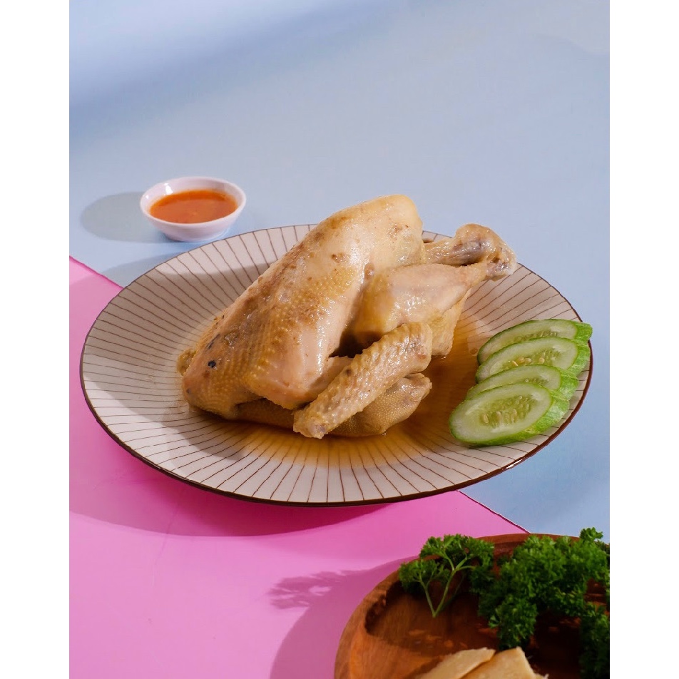 

Ayam Kampung Garam YamKe Asli utuh satu ekor FROZEN