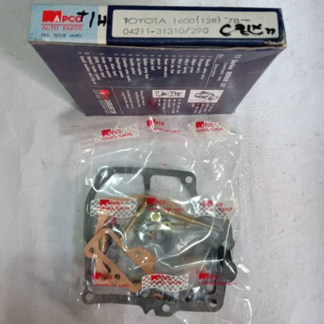 Karburator Kit/ Repair Kit Karbu Toyota Hiace Lama bensin tahun 1975-1980 merk Napco Jepang Asli (me