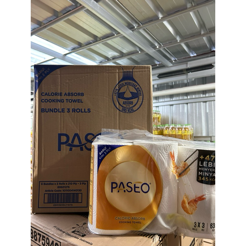 Tissue Towel PASEO PerDus isi 6 pack