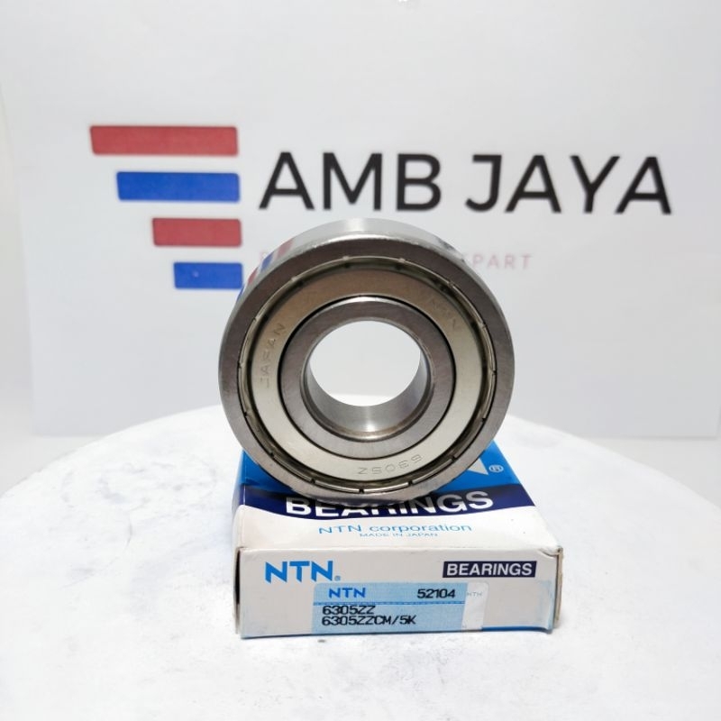 BALL BEARING 6305ZZ 6305 ZZ NTN