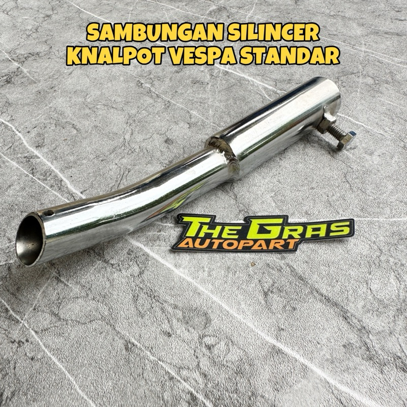Sambungan Silincer Knalpot Vespa Standar Silincer Vespa Knalpot Vespa