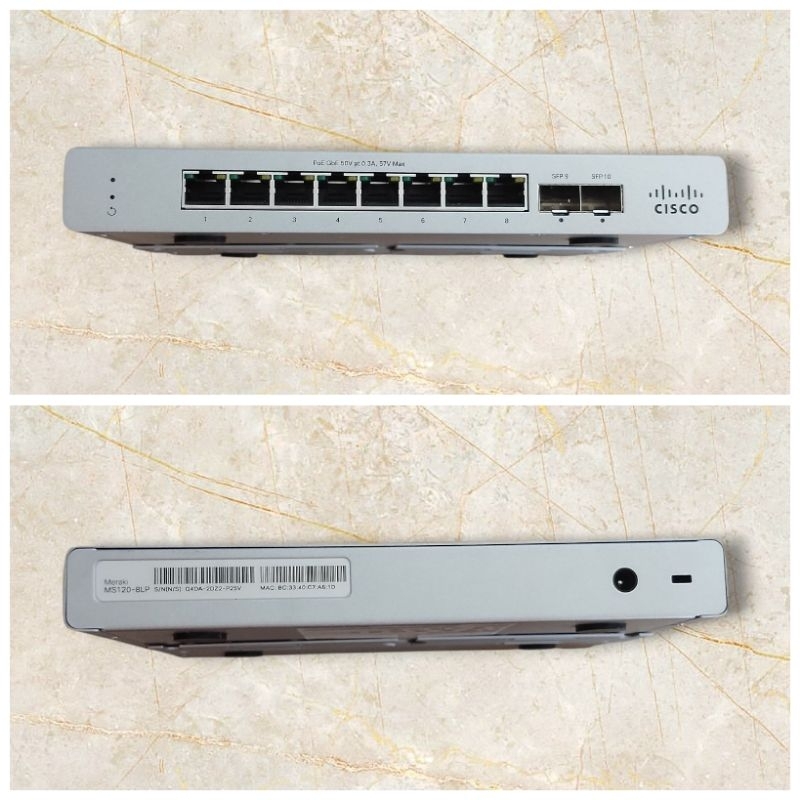 Router Cisco Meraki MS120-8LP 