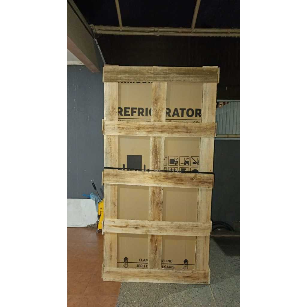 Packing Kayu Kulkas Aman
