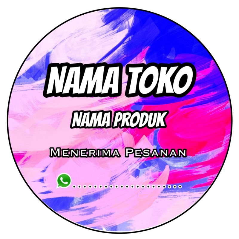 

STIKER PRODUK CEMILAN / MAKANAN RINGAN / LAUNCH BOX / BOX NASI DSB