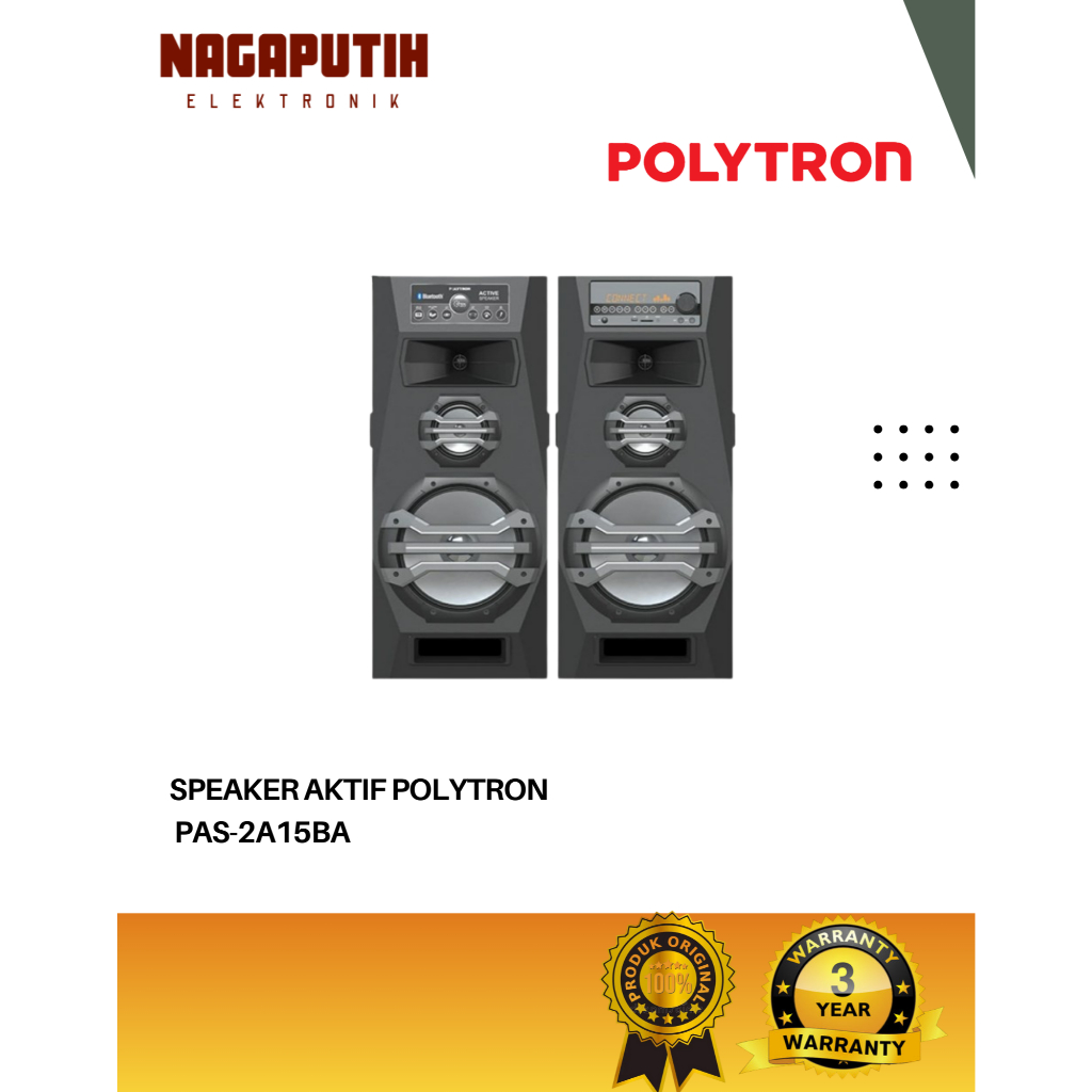 POLYTRON SPEAKER ACTIVE PAS-2A15BA