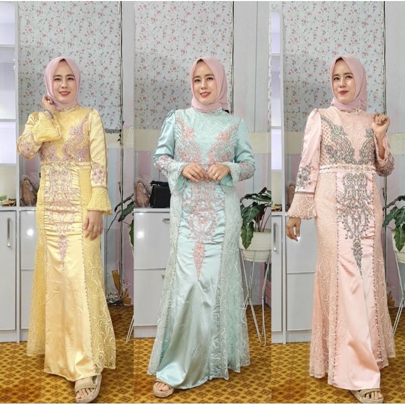 gamis pesta Elizabeth