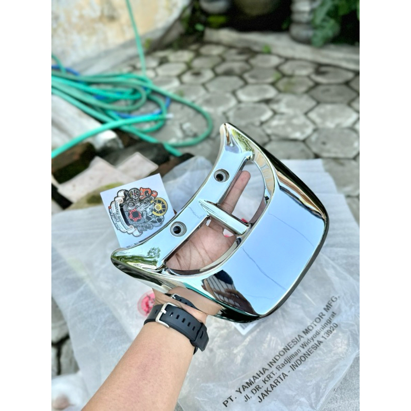 Begel Belakang Yamaha Fiz R FIZR Begel behel belakang Fiz R ORI YGP CHROME
