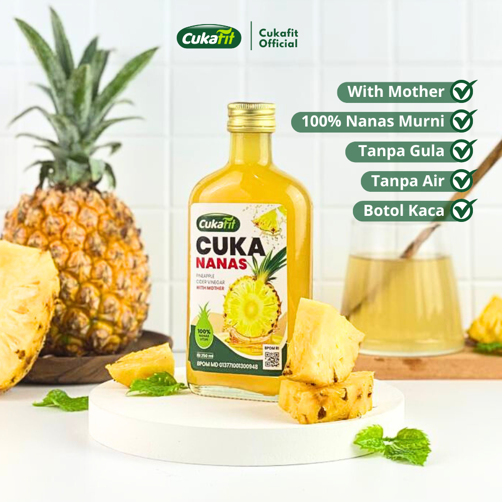 

Cuka Nanas Original Untuk Kesehatan Isi 250 ml With Mother Ampuh Atasi Diabetes Turunkan Gula Darah