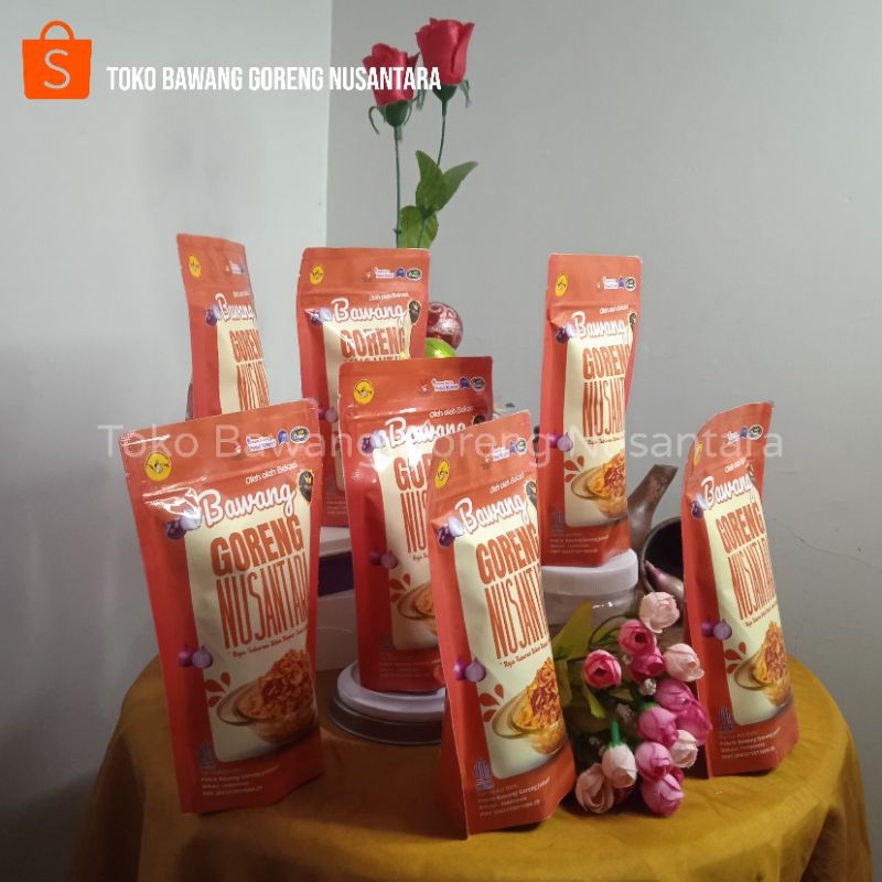 

Bawang Goreng Nusantara @100Gram Paket Hemat 7 Pack