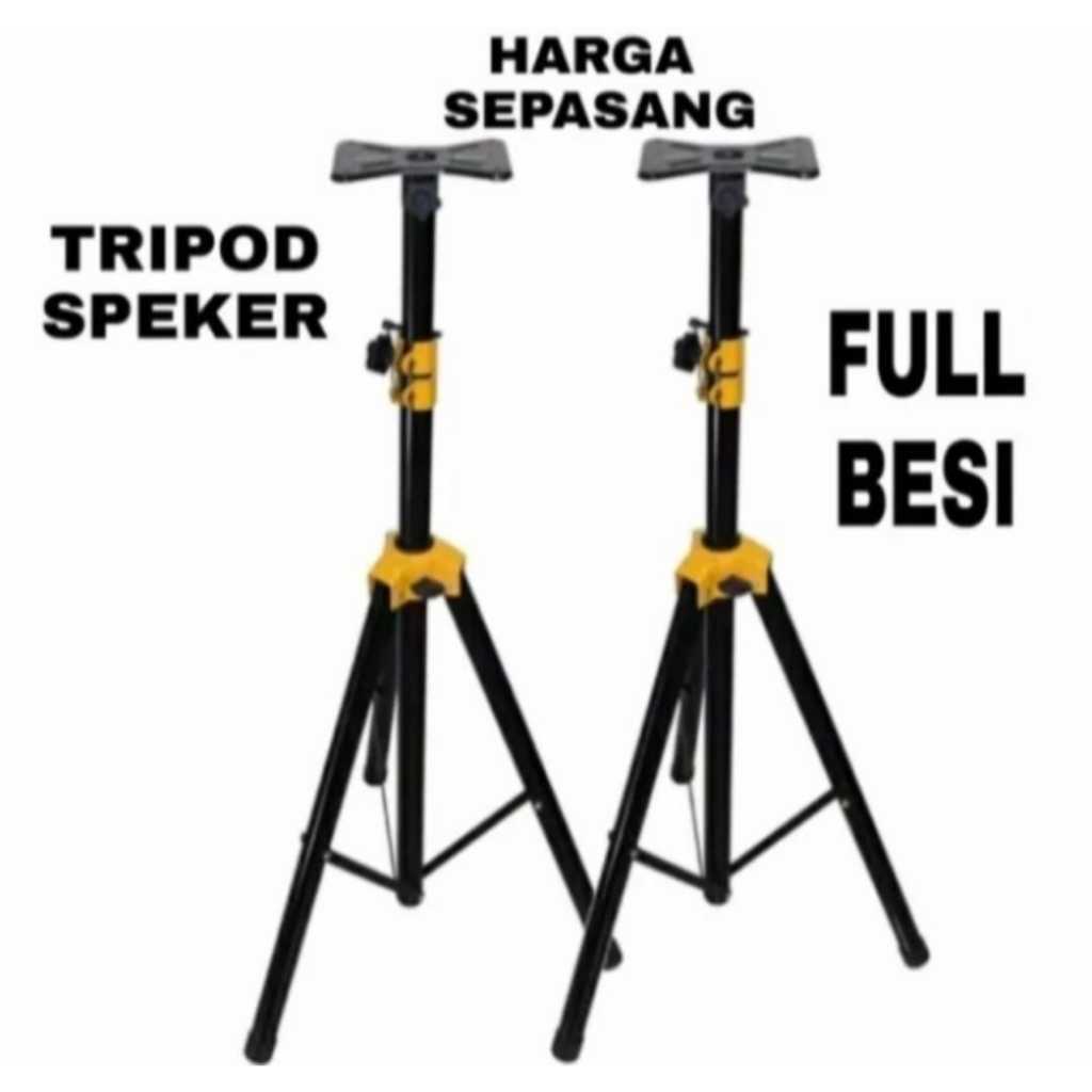 Stand Speaker Tripod Full Besi