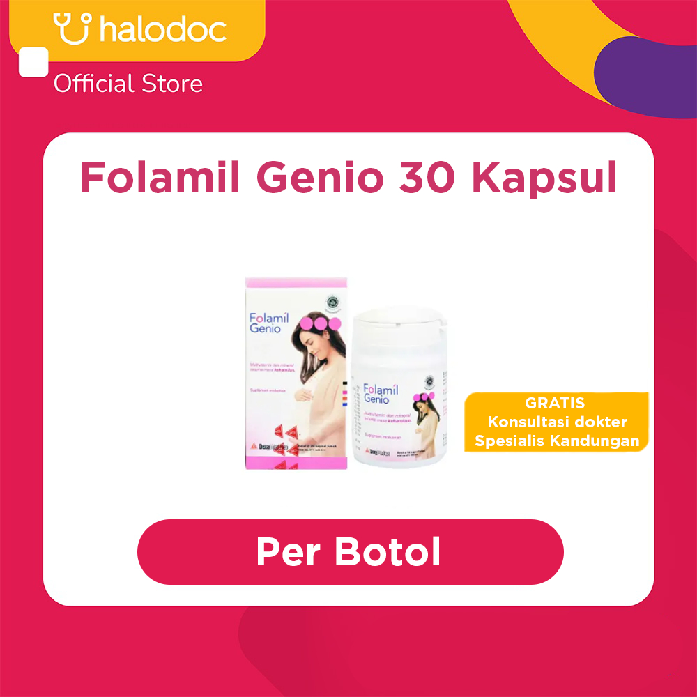 Folamil Genio 30 Kapsul