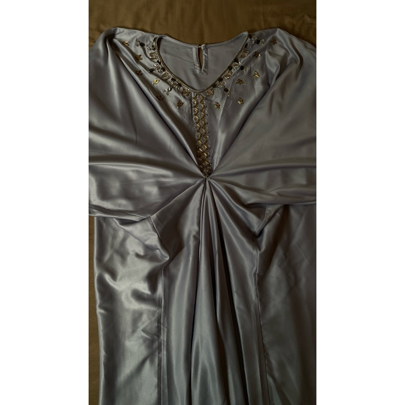 Gamis Satin Grey (Payet)