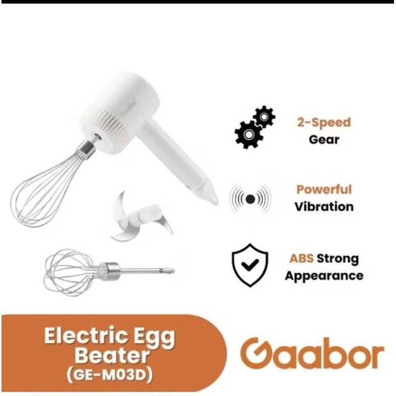 GAABOR MIXER EGG BEATER dan chopper