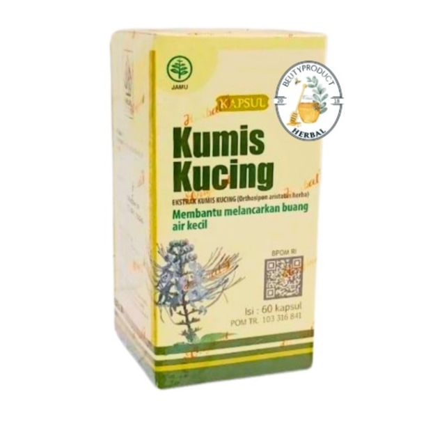kumis kucing kapsul tazzaka 60 kp,kumis kucing,ekstrak kumis kucing