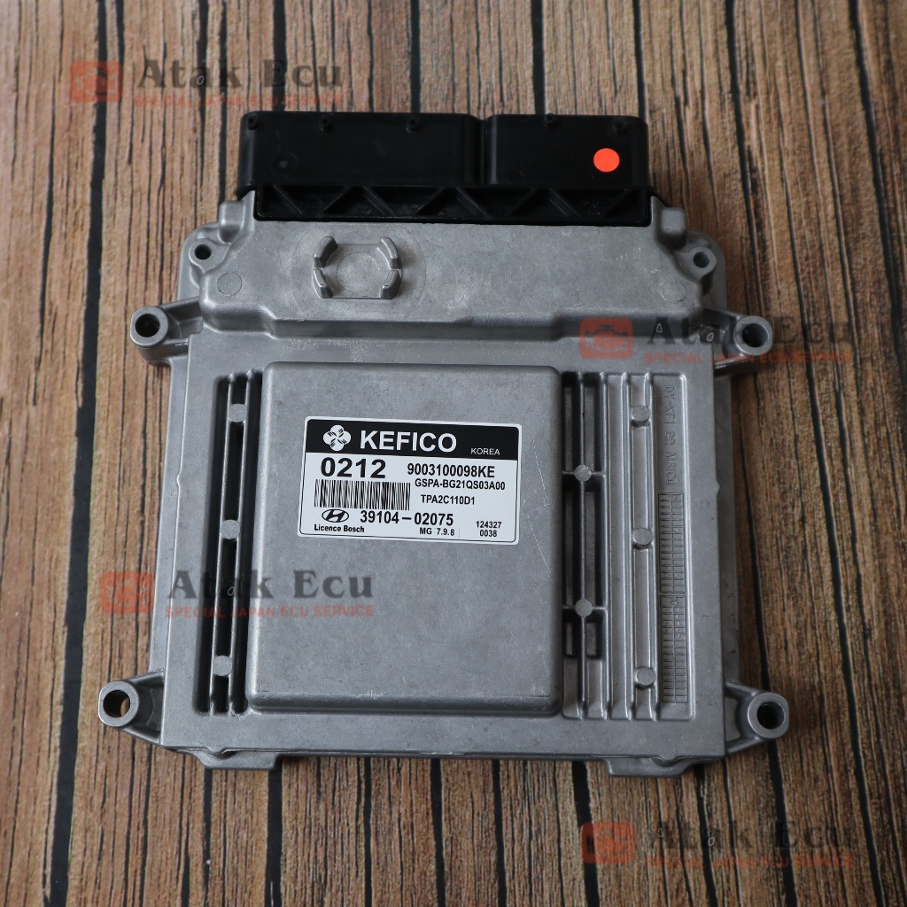 ECU ECM Hyundai i20 1.6L AT Automatic kode 0212 - KEFICO MG7.9.8 BOSCH (Plug and Play)