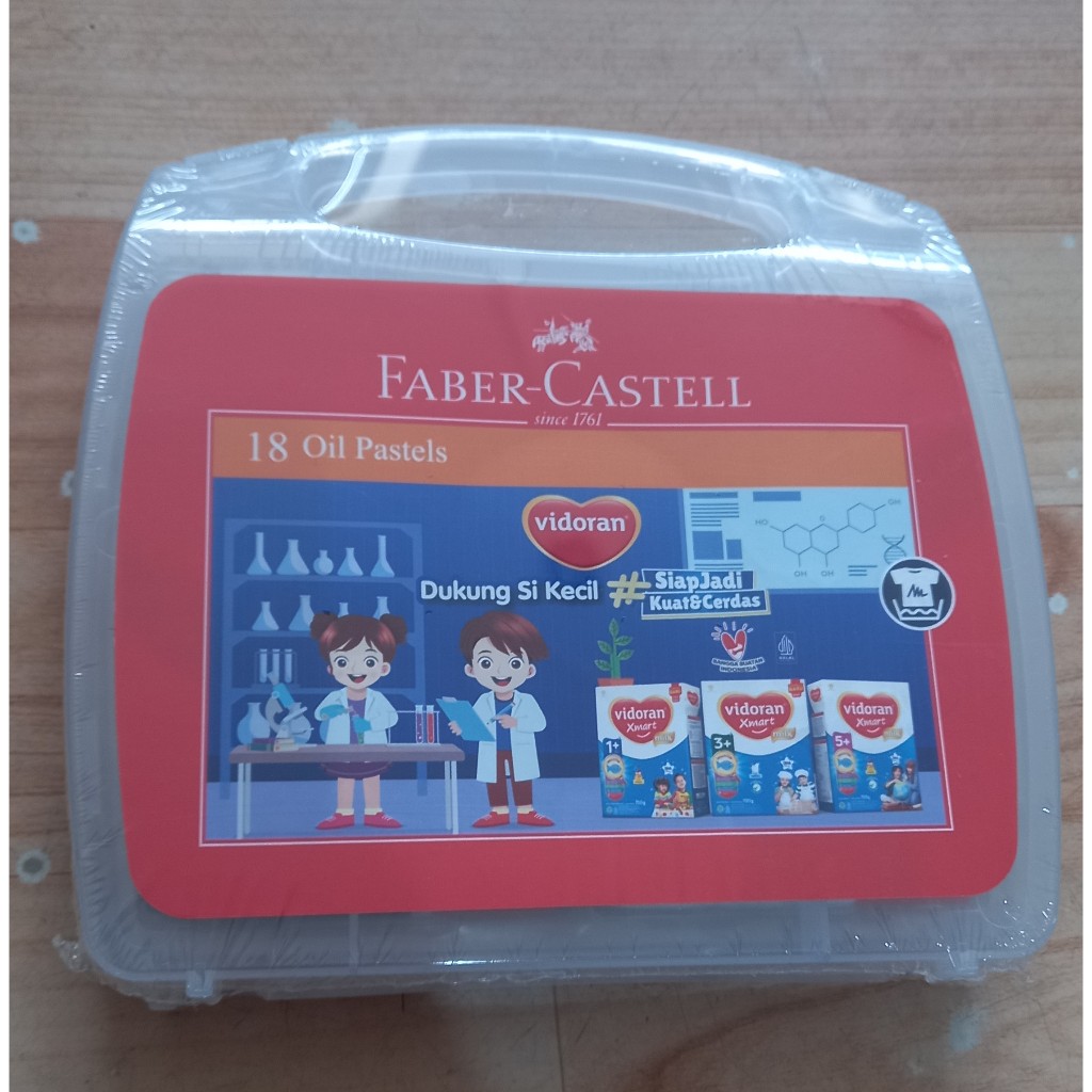 

Crayon Faber Castell 18 Oil Pastels [Baby Milk Shop]