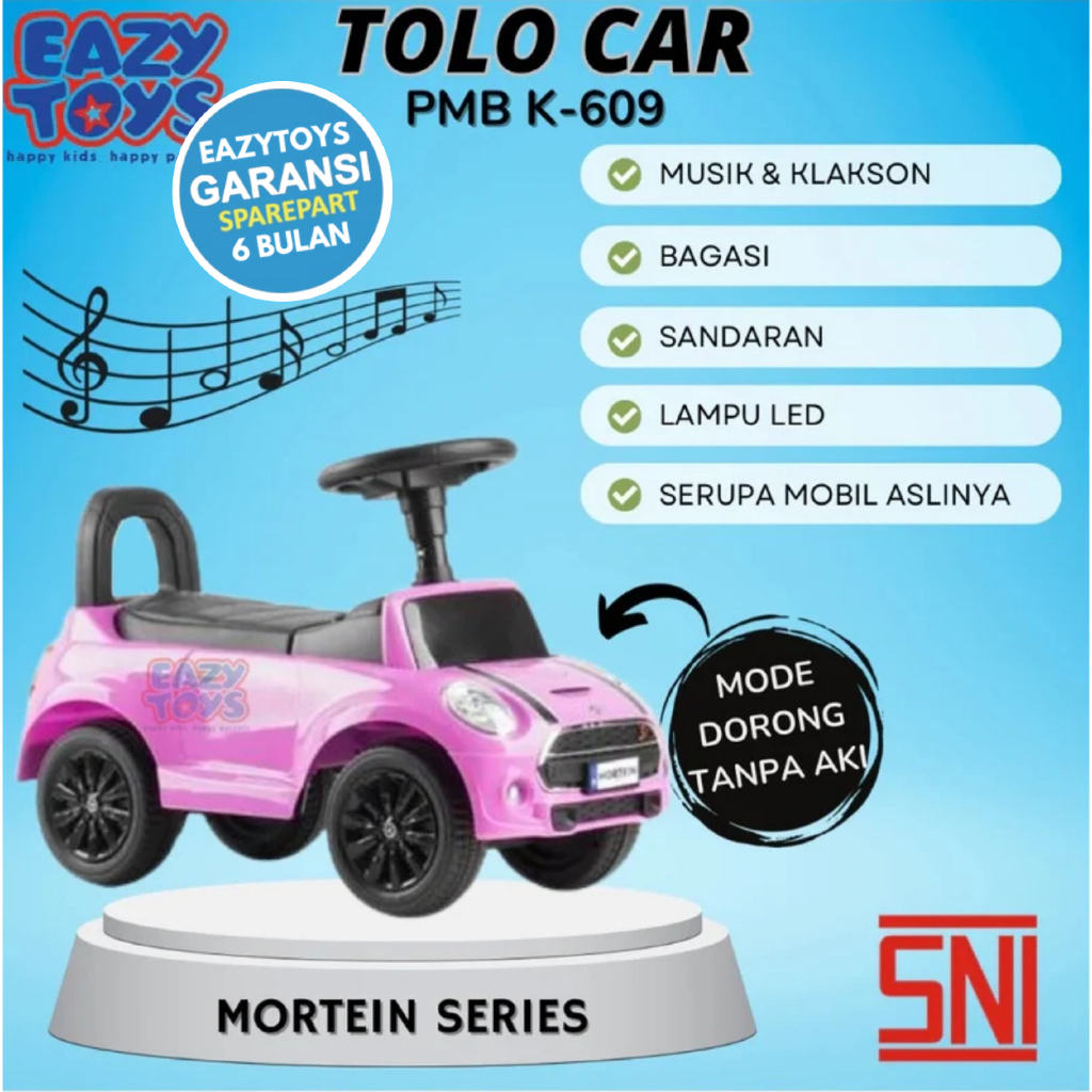 

Mobil Anak Bisa Dinaiki OffRoad Xpander Pajero CRV Innova Fuso Mortein Mobil Dorong Anak Lampu Musik