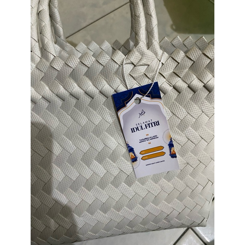 

Hang Tag Lebaran | Hang Tag Eid Mubarak | Kartu Ucapan Lebaran | Hang Tag Hampers | FREE TALI