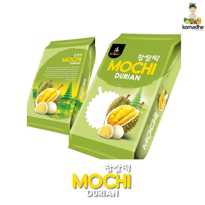 

Komadhe Durian Mochi 6pcs
