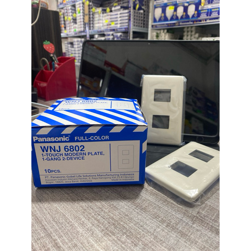 PLAT PANASONIC WNJ 6802/ PLAT L2 tanam PANASONIC / CASING PANASONIC Lobang 2