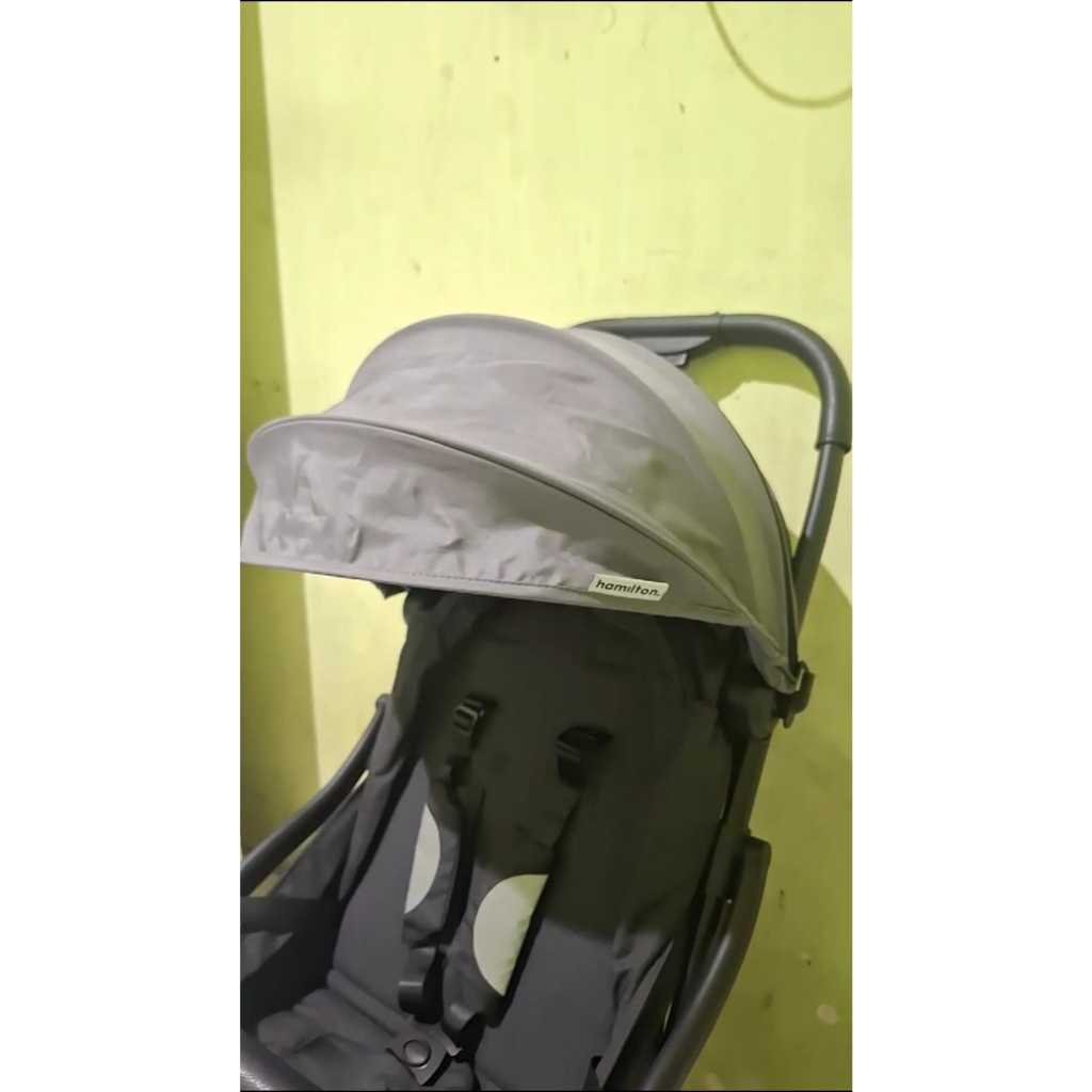 Stroller Hamilton Seri R1 Warna Abu - Abu Baru