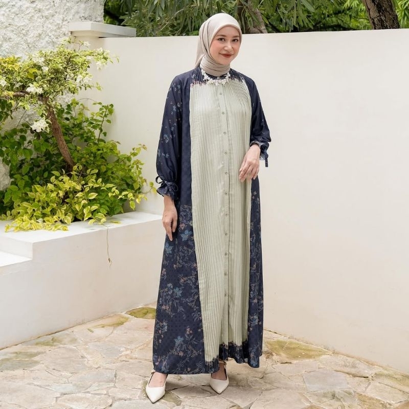 mecca dress by light.clo warna navy