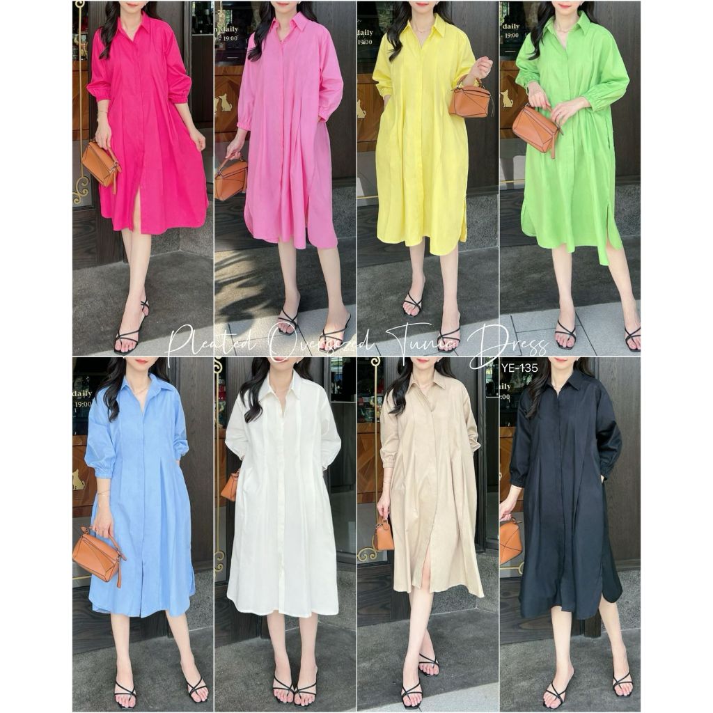 SJM CALLIE DRESS - TUNIK WANITA - KATUN POPLIN