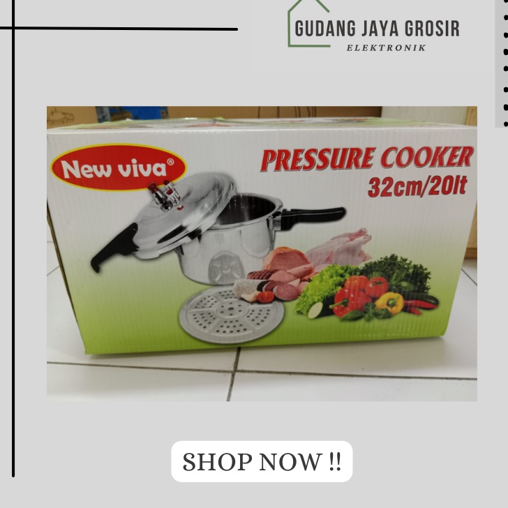 HJ6 Panci Presto Viva 2 Liter Alumum