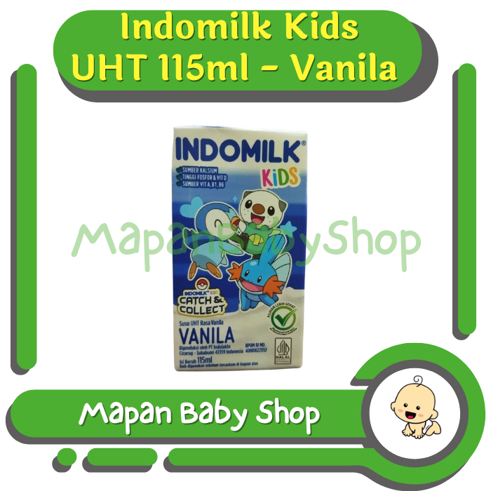 

Susu Indomilk Kids UHT 115 ml Kotak Kecil dari MapanBabyShop Rasa Sesuai Varian