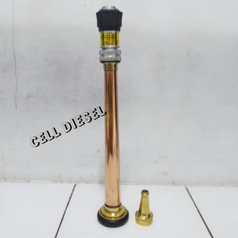 Stik Nozzle Pemadam 2 Inch + Variabel Kuningan / Jet Nozzle Pemadam