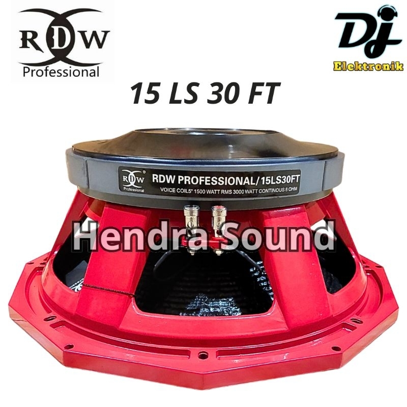 RDW ● 15 LS 30 FT / 15 LS30 FT - Speaker Komponen (15 inch)