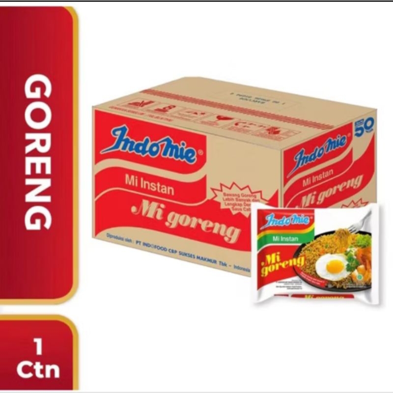 

Indomie Goreng 80g per Karton