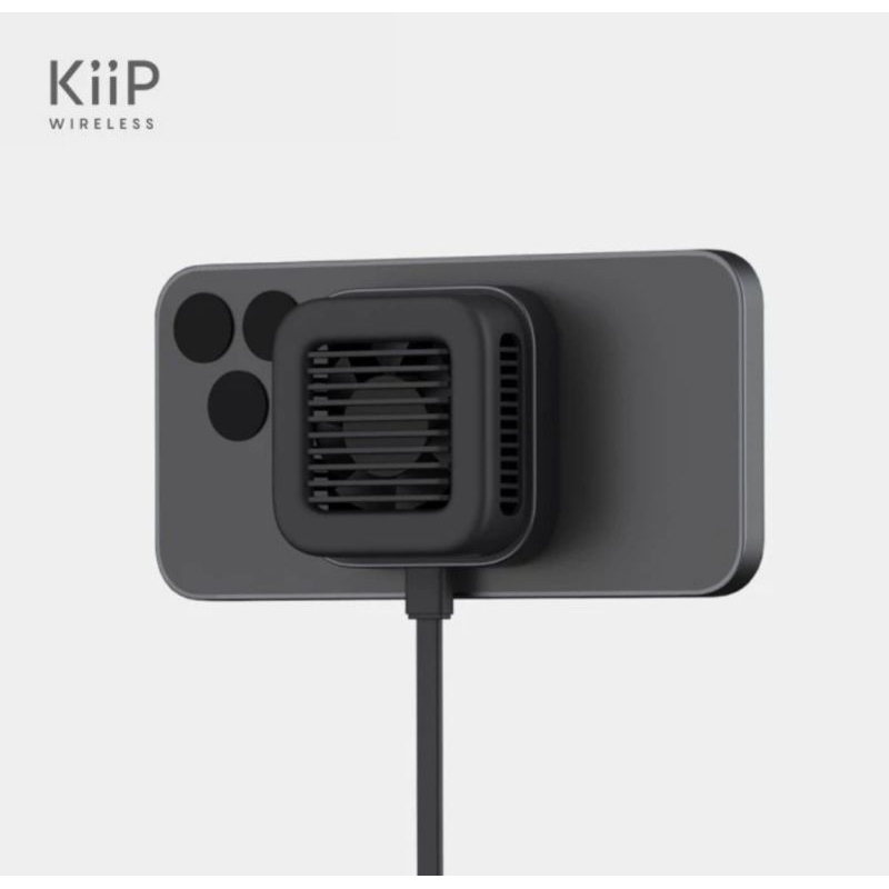 Kiip Wireless FW5 Charging Magnetic Cooler Pendingin HP Gaming Fan Radiator Cooling