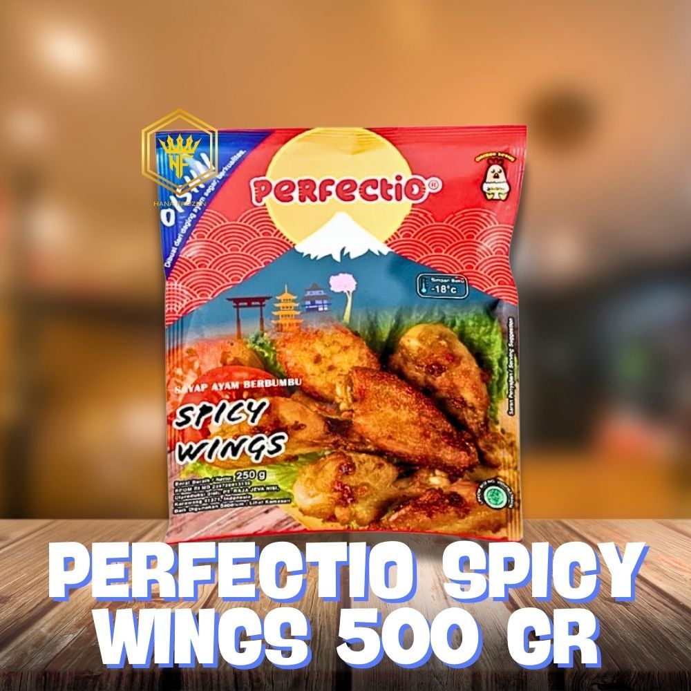 

PERFECTIO SPICY WINGS 500 GR, 250 GR