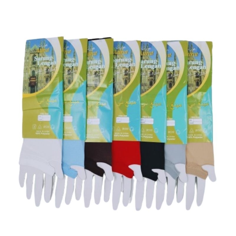 HANDSOCK JEMPOL POLOS SPANDEX /handsock jempol / handsock hitam