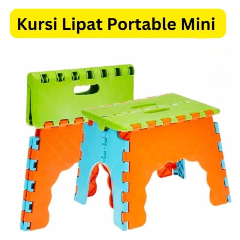 KURSI LIPAT ANAK KURSI MINI PORTABLE