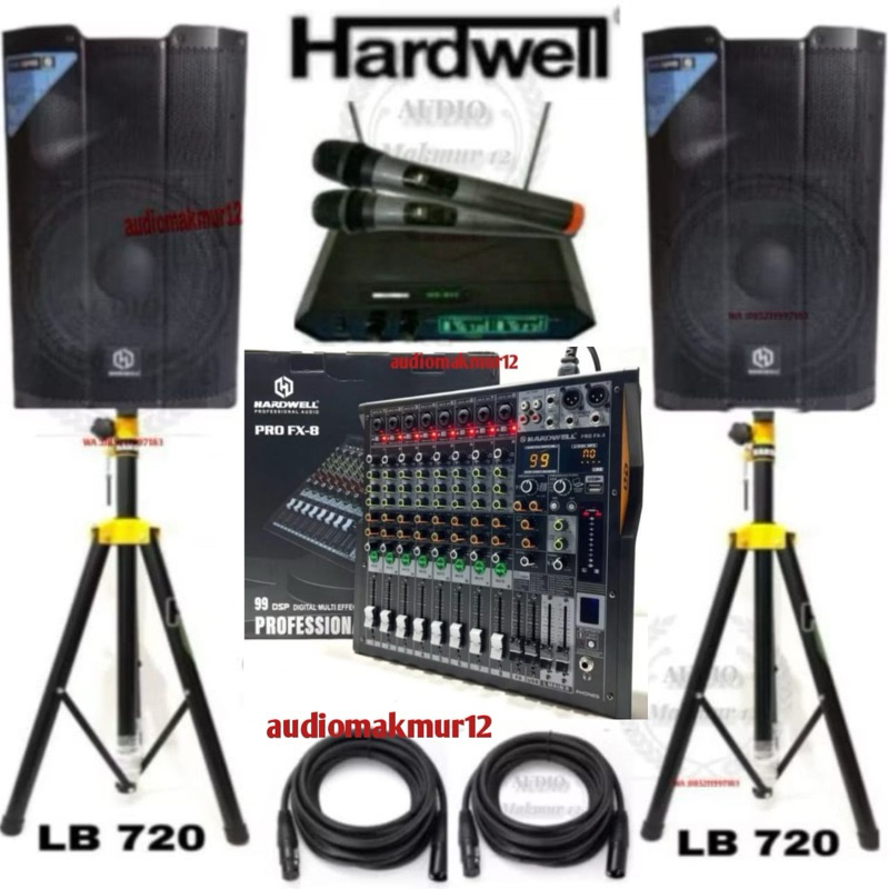 Speaker Aktif Hardwell dsr15pro dsr15 pro dsr 15 pro 1000Watt ×2 Original