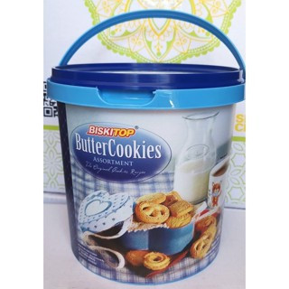 

Biskitop Butter Cookies Kaleng Plastik Paket 2pcsx400gr/ Biskuit Lebaran/ Biscuit