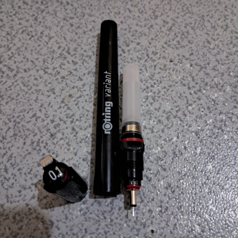 

Rotring Variant 0.1 rapido pulpen teknik pulpen gambar Jerman item no 2