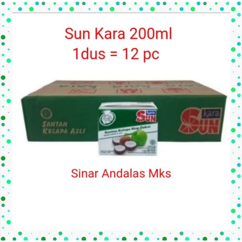 

Santan Sun Kara 200ml 1dus (12pc)