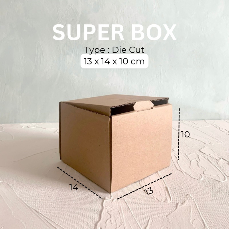 

Die Cut Box - 13x14x10cm / Dus Karton Packaging / Box Packaging