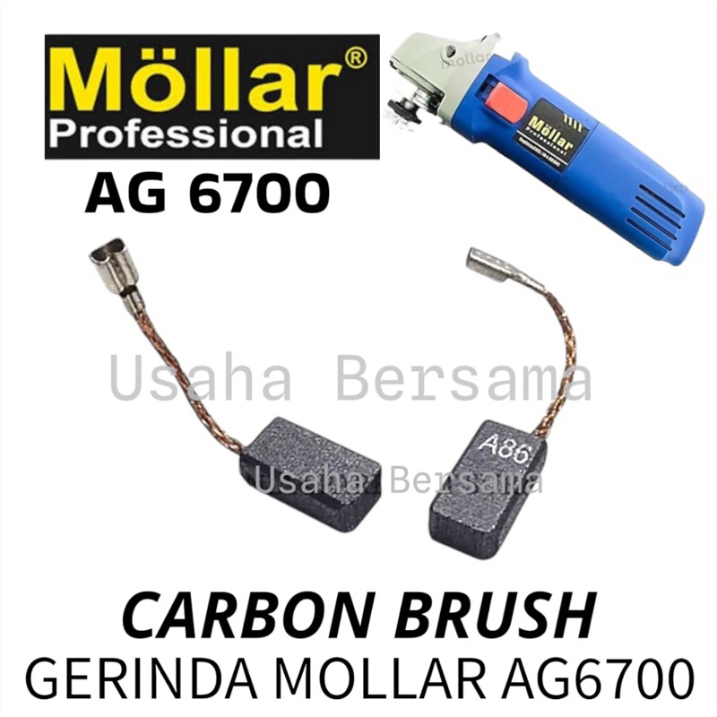 CARBON BRUSH AG6700 MOLLAR GERINDA