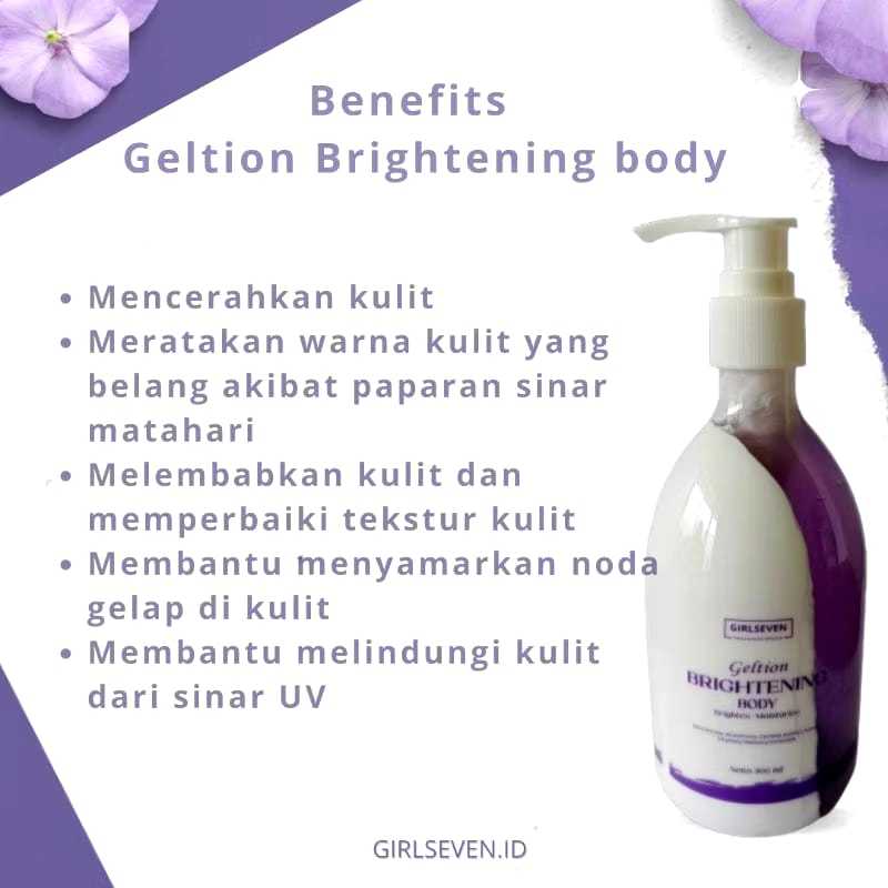 Lotion Pemutih badan 300 ML Bpom Ampuh Cepat 7 hari Permanen Whitening Handbody