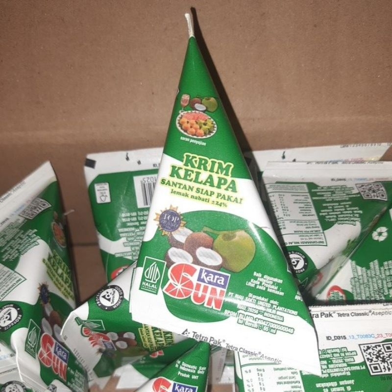 

sun kara santan siap pakai 65ml