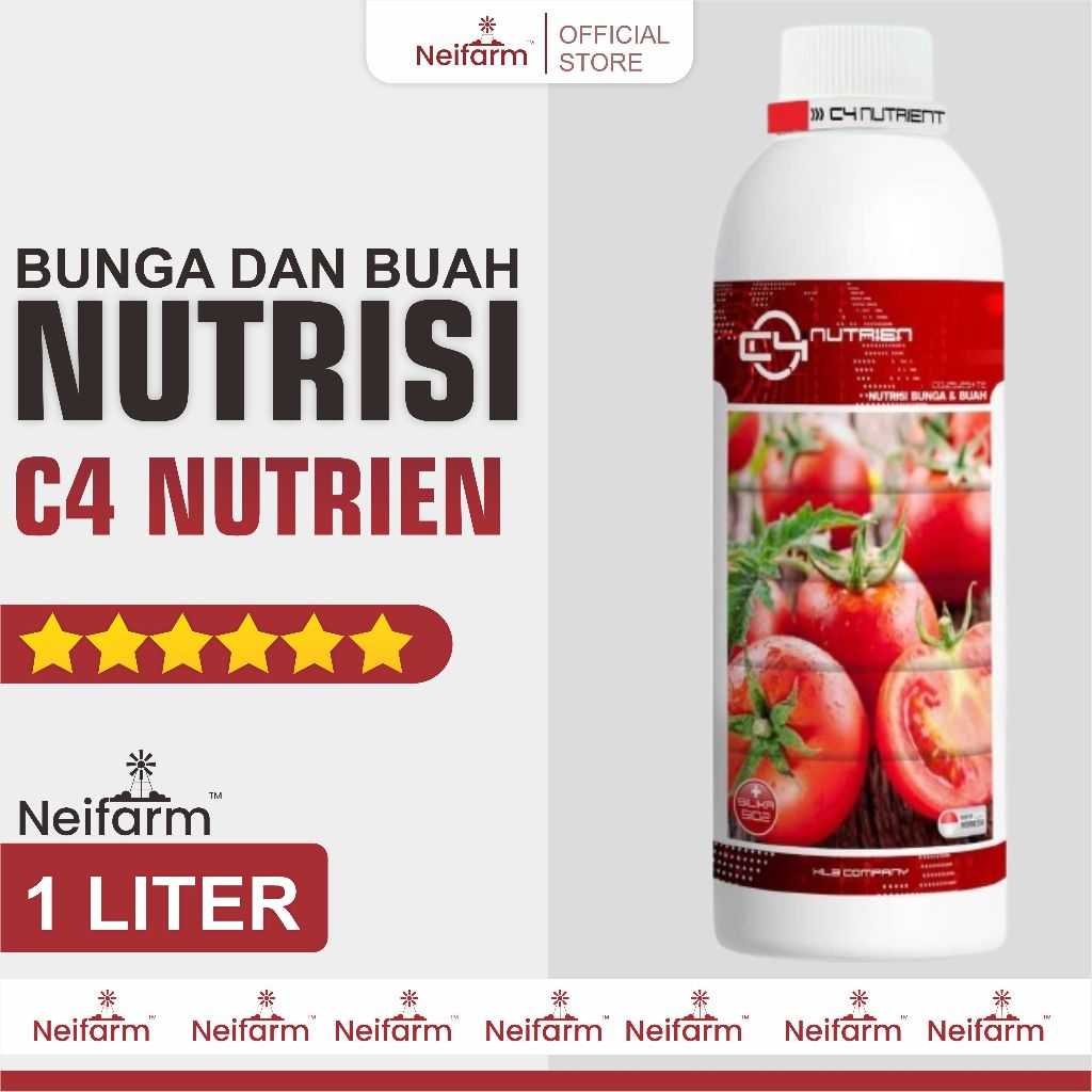 C4 Stimulant ZPT - Halbanero New Formulasi With ZPT Tanaman  Nutrisi Bunga dan Buah 100% Original 1 