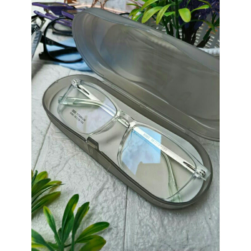 Kacamata Optik wanita pria anti radiasi