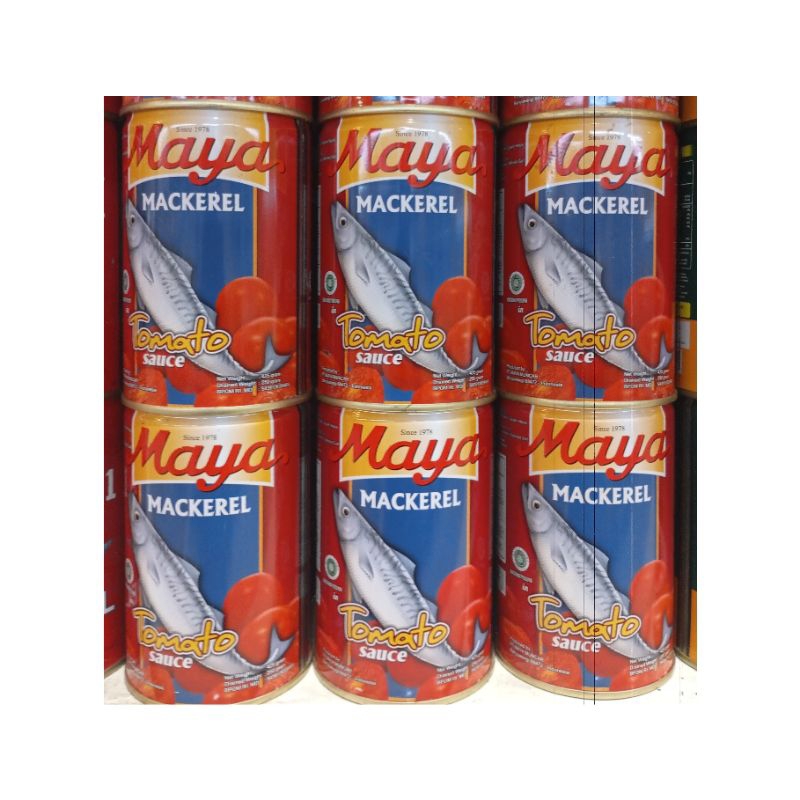 

MAYA MACKEREL TOMAT 425GR ISI 3 PCS