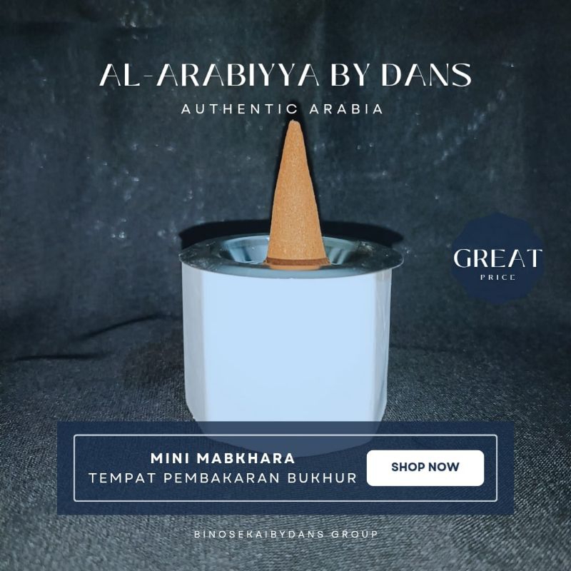 Prapen Buhur Wadah Dupa Mini Mabkhara Murah