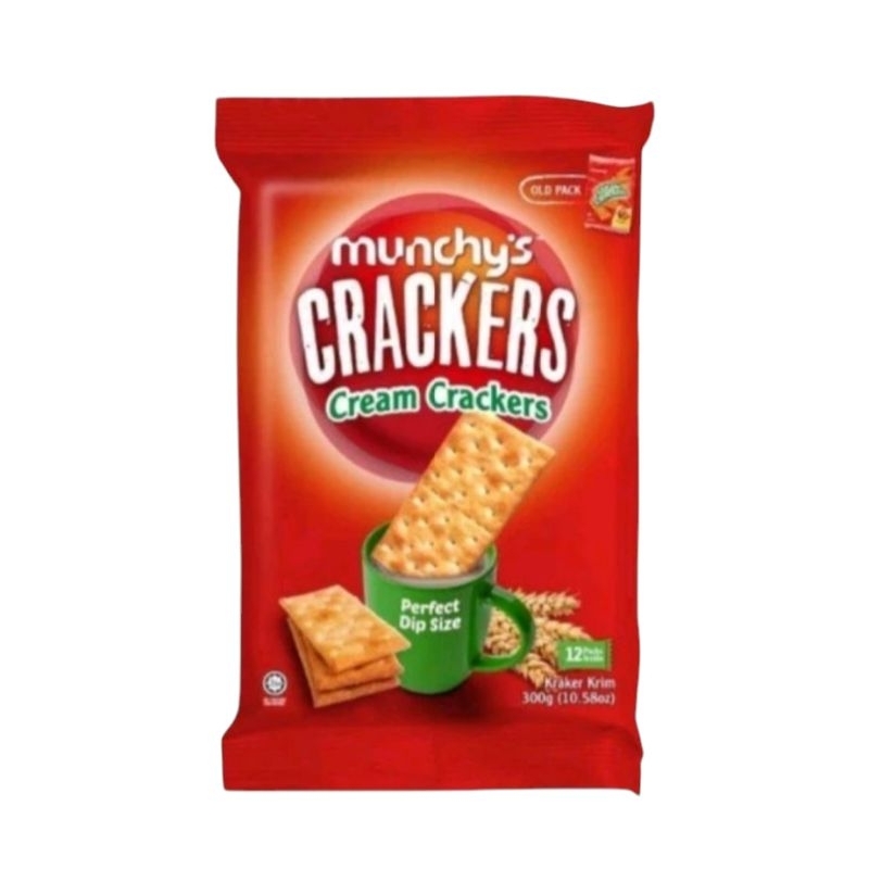 

Munchys Cream Crackers 300g 12s
